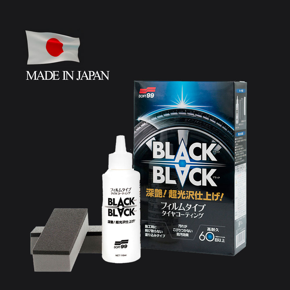 BLACK BLACK - Coating de neumáticos +60 días