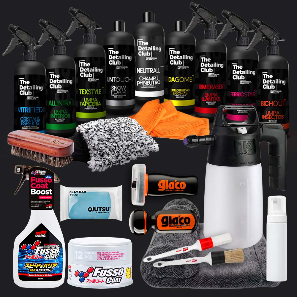 Pack Premium PLUS - Lavado + Descontaminado + Protección + Accesorios