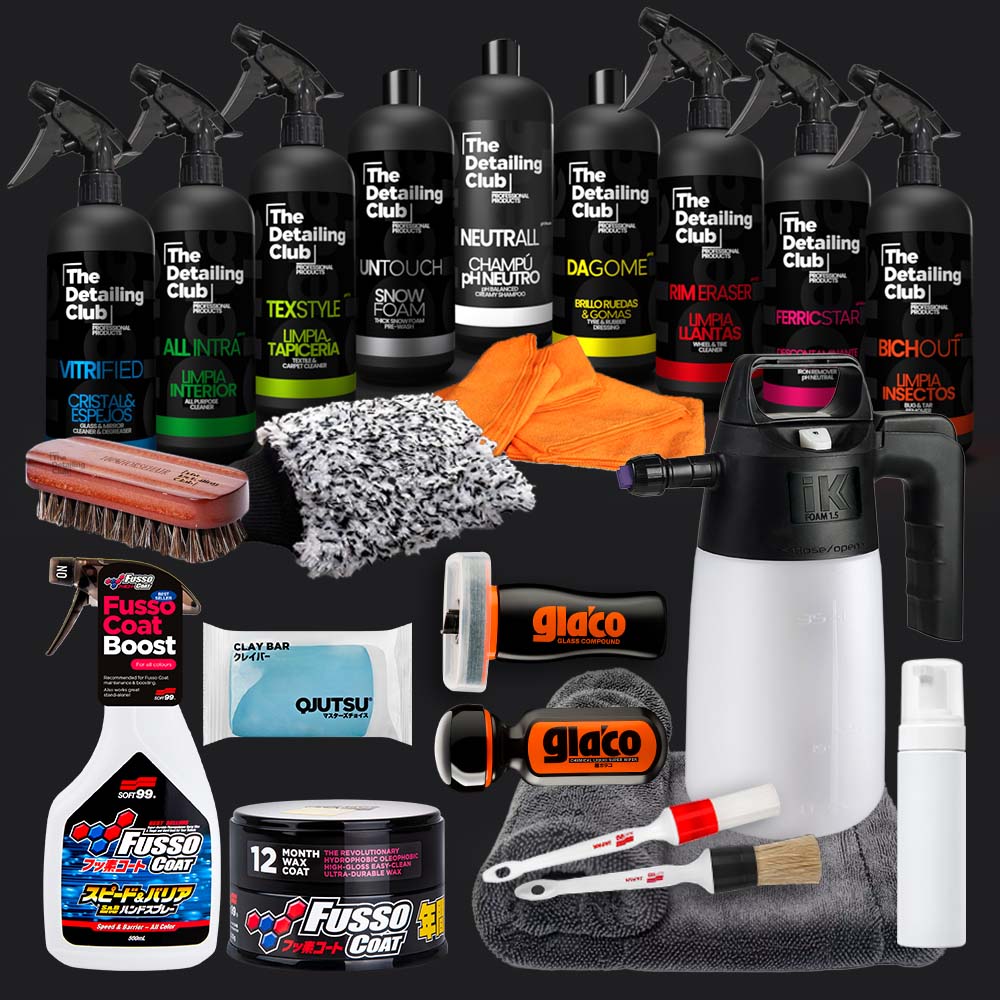 Pack Premium PLUS - Lavado + Descontaminado + Protección + Accesorios
