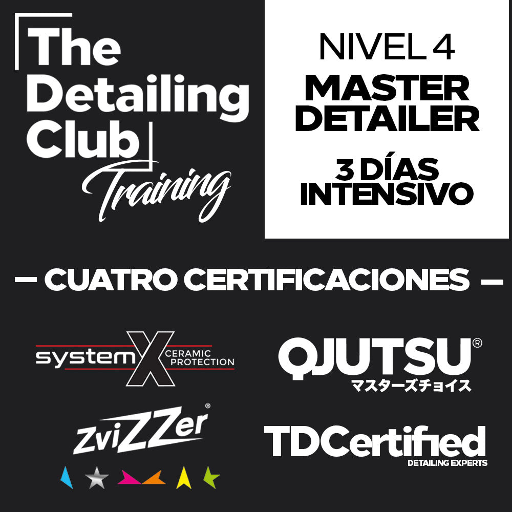 Curso Master Detailer - 6, 7 y 8 de Marzo en Ferrol