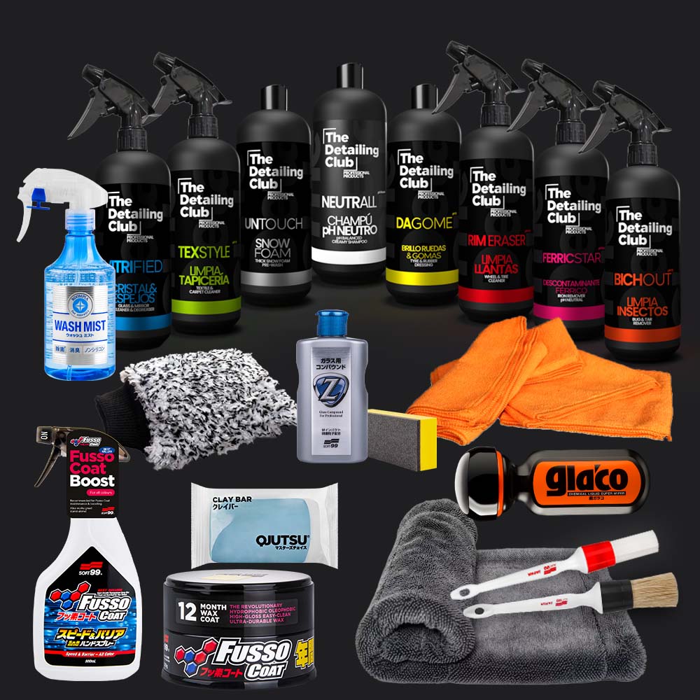 Pack Premium Oscuro - Lavado + Descontaminado + Protección