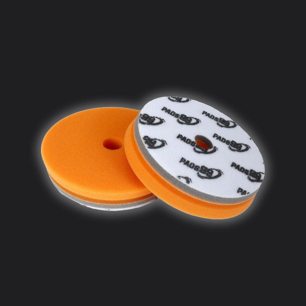 Pads99 Sandwich Pad Naranja Duro 125mm