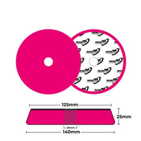 Pads99 Sandwich Pad Rojo Extra Duro 125mm