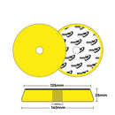 Pads99 Twister Pad Amarillo Medio 125mm