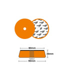 Pads99 Twister Pad Naranja Duro 125mm