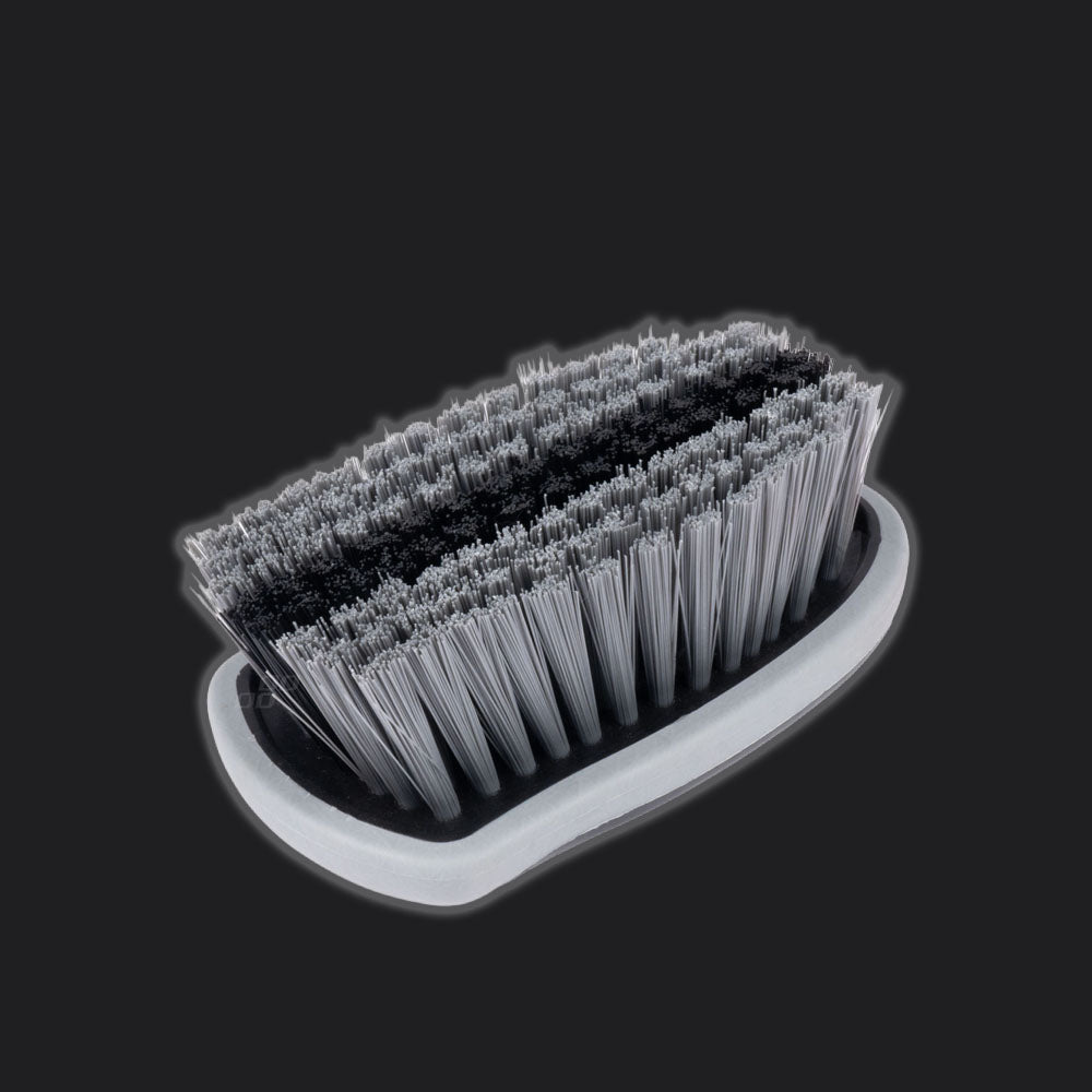 Hard interior brush