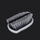 Hard interior brush